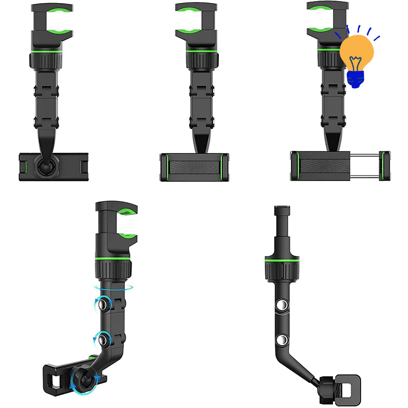 Suporte Multifuncional de Celular para Carro MultiPhoneHolder - InnovaShops