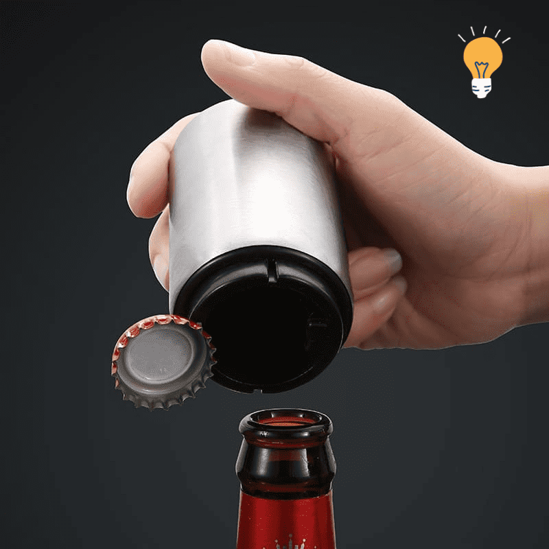 Abridor De Garrafas De Cerveja Automático MagiCap Opener - InnovaShops