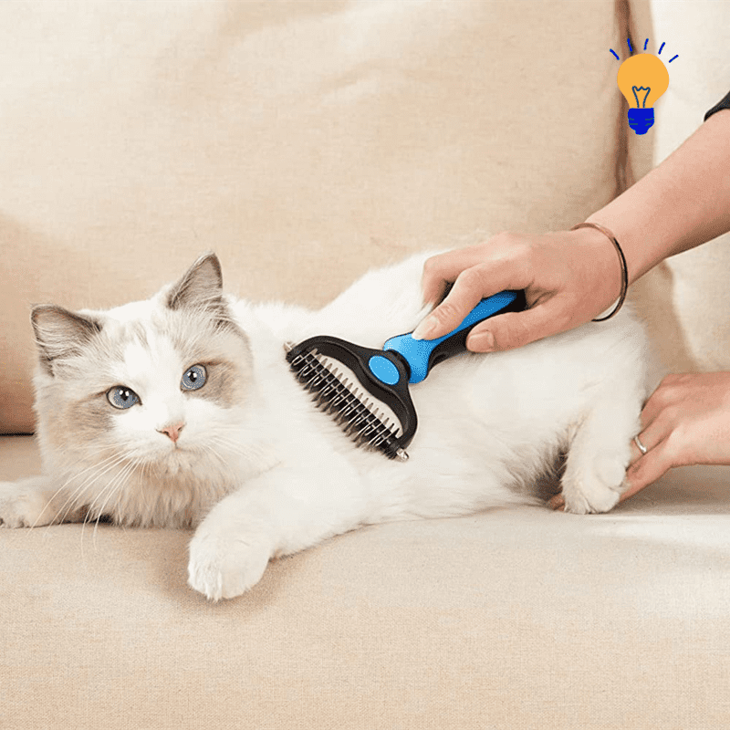 Pente Remover de Pelos para Pets de Dupla Face Pet Comb - InnovaShops