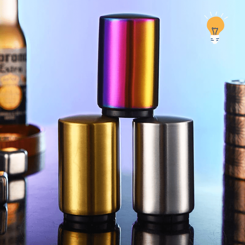 Abridor De Garrafas De Cerveja Automático MagiCap Opener - InnovaShops