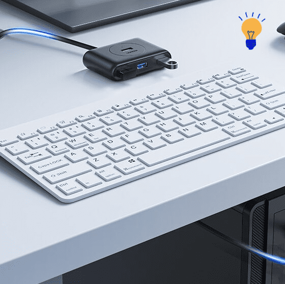 Adaptador USB Hub com 4 portas para USB 3.0 FlexiLink - InnovaShops