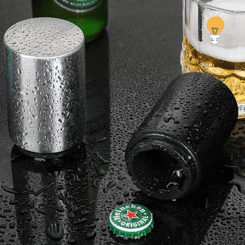 Abridor De Garrafas De Cerveja Automático MagiCap Opener - InnovaShops