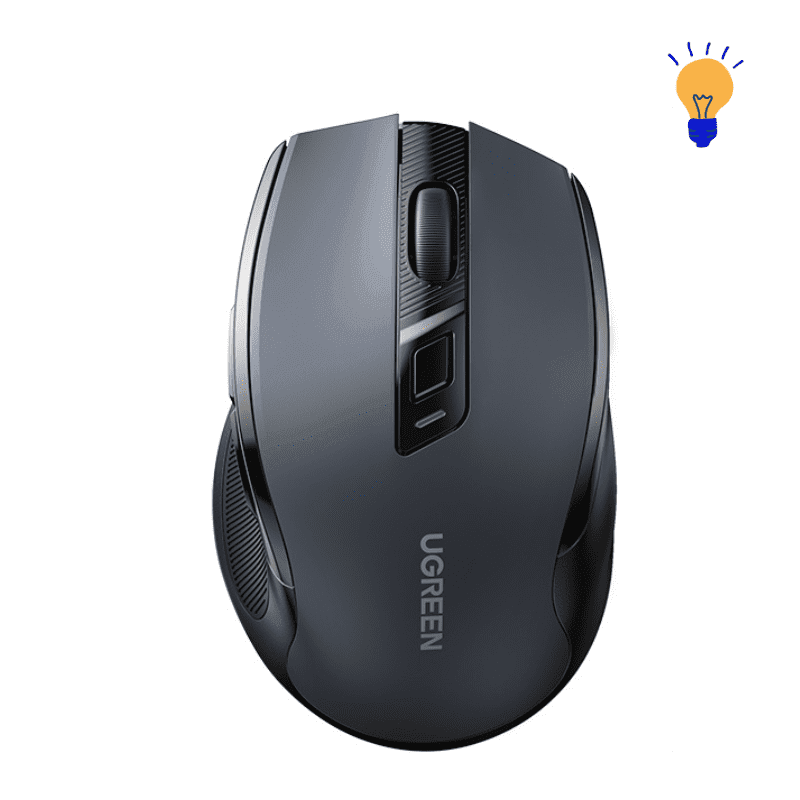 Mouse USB sem fio Bluetooth AeroTouch Mouse - InnovaShops