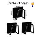 Conjunto de Suporte para Esponja de Cozinha com 3 Peças SteelHold - InnovaShops