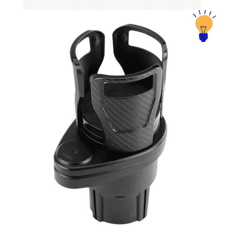 Suporte de Copo Ajustável para Carros 2 em 1 Cup Holder - InnovaShops