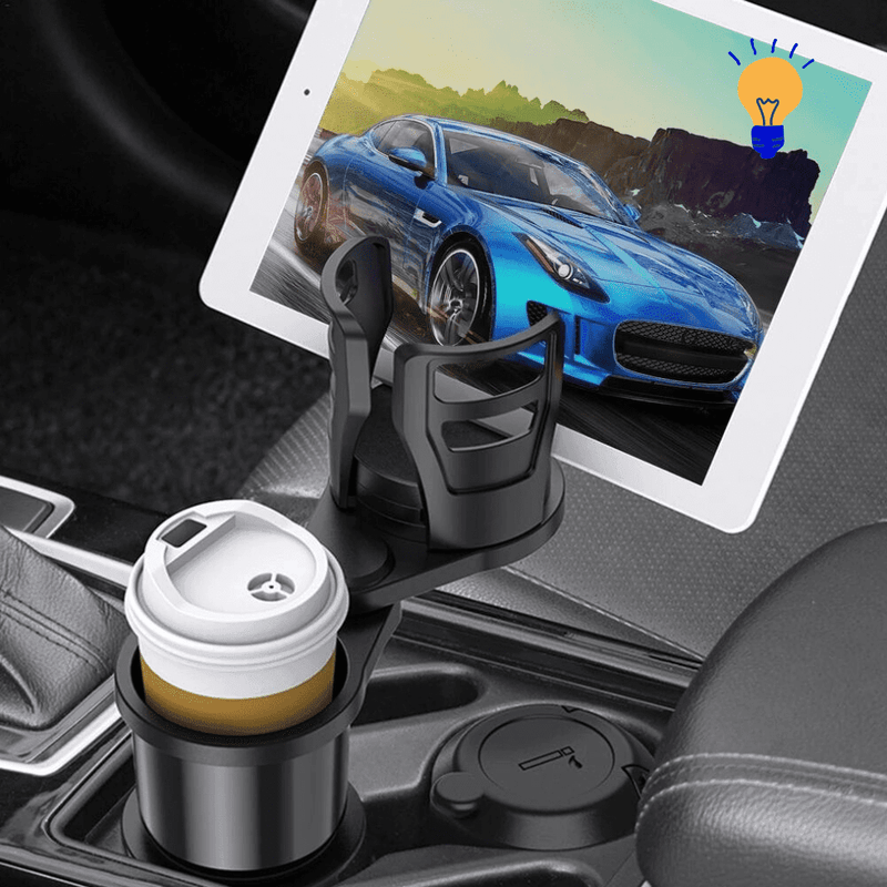 Suporte de Copo Ajustável para Carros 2 em 1 Cup Holder - InnovaShops